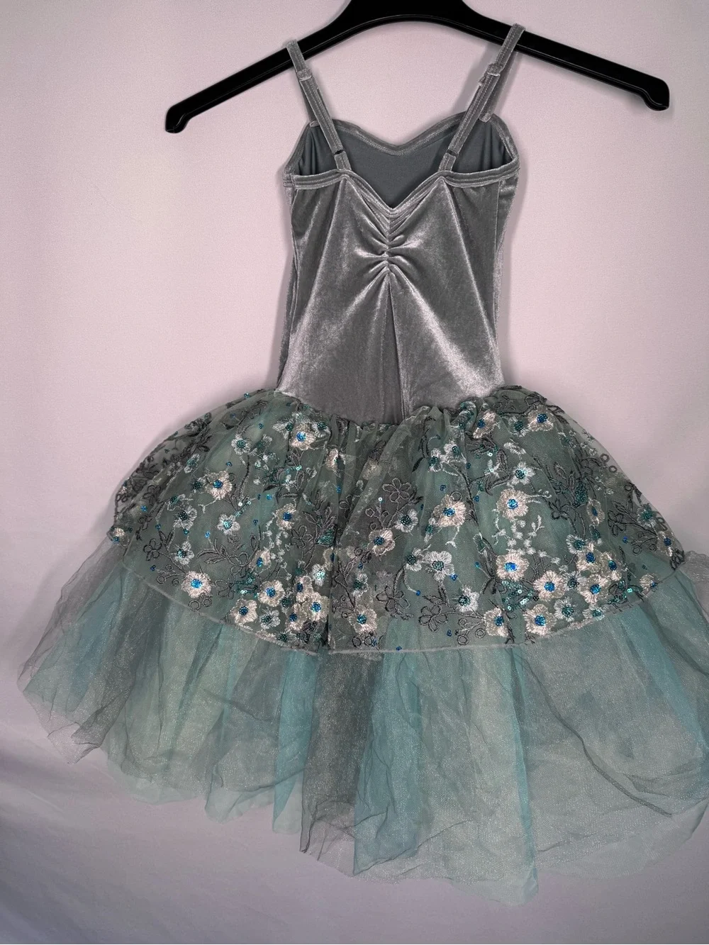 Curtain Call Les Fleurs Romantic Tutu Ballet Dance Costume Dress #C2348 Sz CME